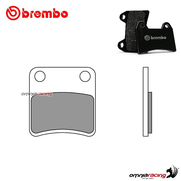 Pastiglie freno posteriori Brembo CC Scooter Carbon Ceramica per Aprilia SRV850/ABS 2012-2014