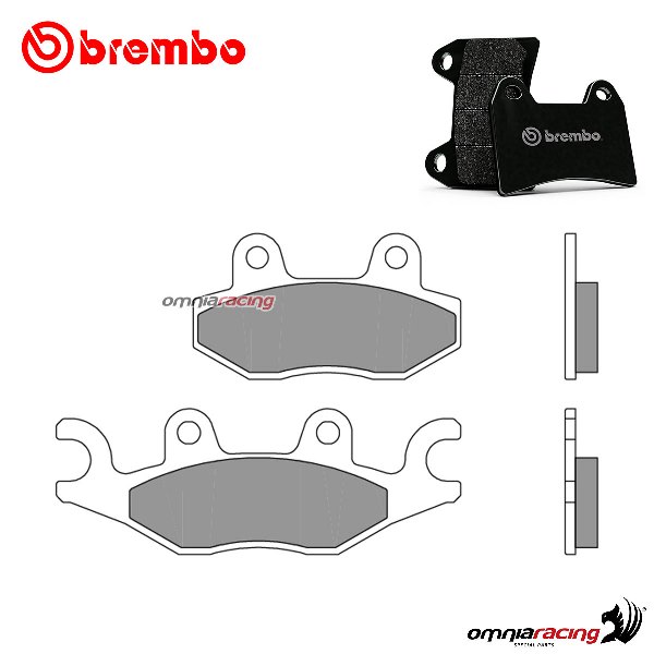 Brembo front brake pads CC Scooter Carbon Ceramic for Pgo BR500I Racer 2007-2008