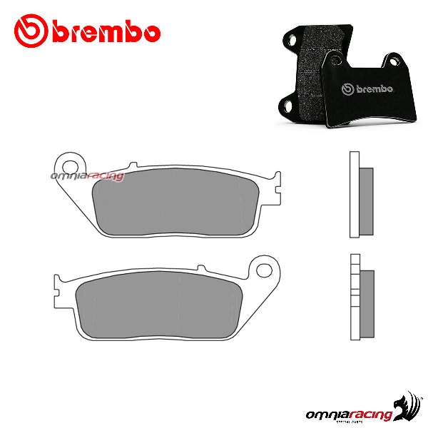 Pastiglie freno anteriori Brembo CC Scooter Carbon Ceramica per Yamaha Xmax 400 ABS 2014-2019
