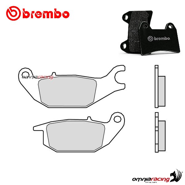 Brembo rear brake pads CC Scooter Carbon Ceramic for Yamaha Tricity 125 (MW A) 2015-2016