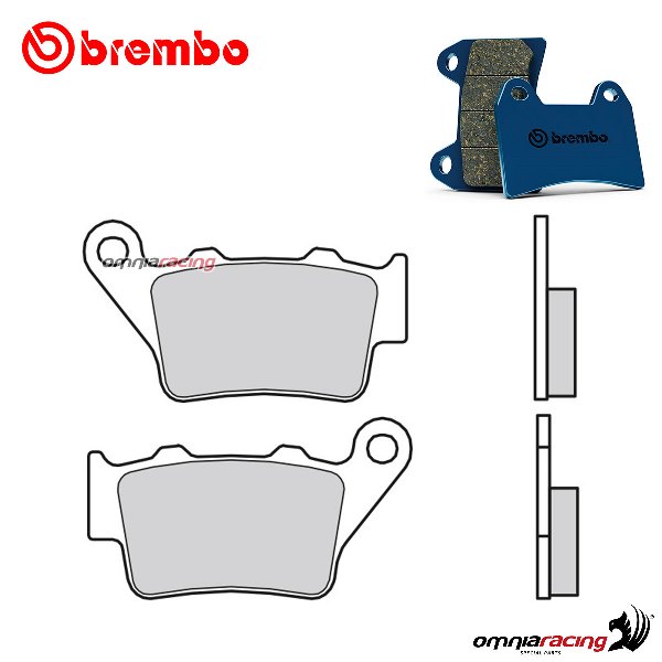 Pastiglie freno posteriori Brembo CC Road Carbon Ceramica per KTM RC390 ABS 2014>2023
