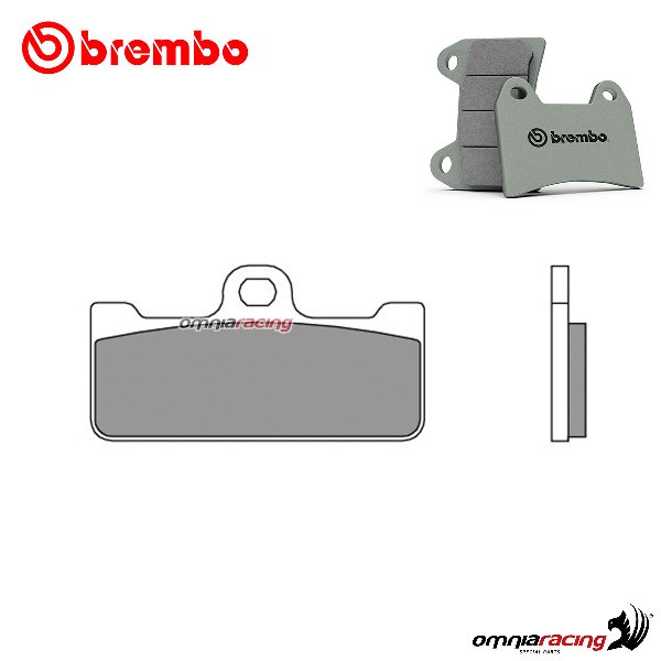 Brembo front brake pads SR sintered for Aprilia SXV450 Van Den Bosch Replica 2008-