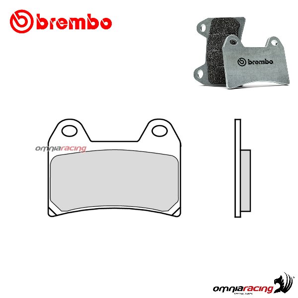 Brembo front brake pads RC sintered for BMW F800R 2005-2014
