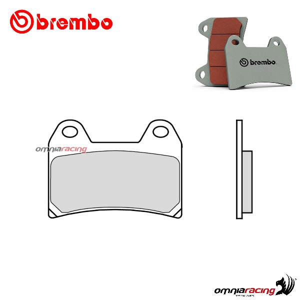 Pastiglie freno anteriori Brembo SC sinterizzate per Benelli BN302 2014