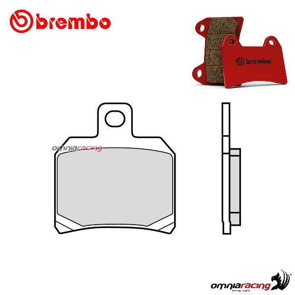 Brembo P 50 058 Pastiglie Freno Posteriori, Per Auto, Conforme ECE-R90, Dimensioni 95.6 X 41.3 X 14.6 Mm, Sistema Lucas