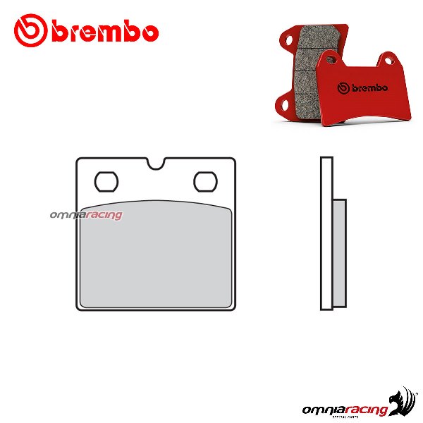 Brembo front brake pads SA sintered for BMW K75/2 1988-1996