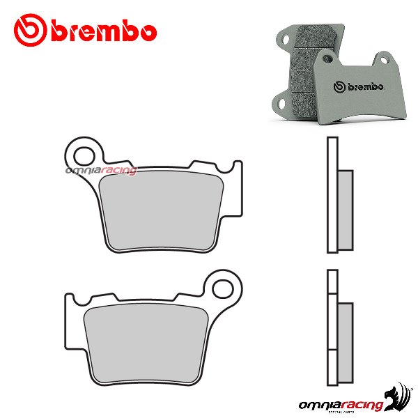 Brembo rear brake pads SX sintered for BMW G450X 2008-2011