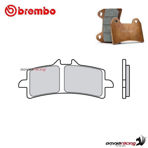 Brembo Front Brake Pads Genuine Sintered for Aprilia Tuono V4 