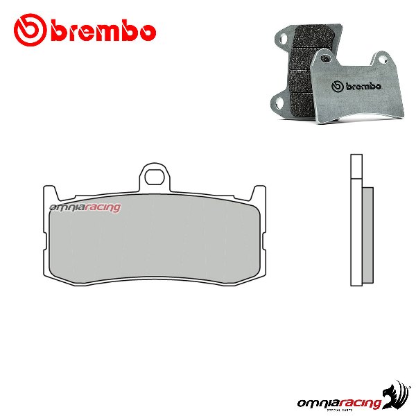Pastiglie freno anteriori Brembo RC sinterizzate per Triumph Daytona 675 2009-2012