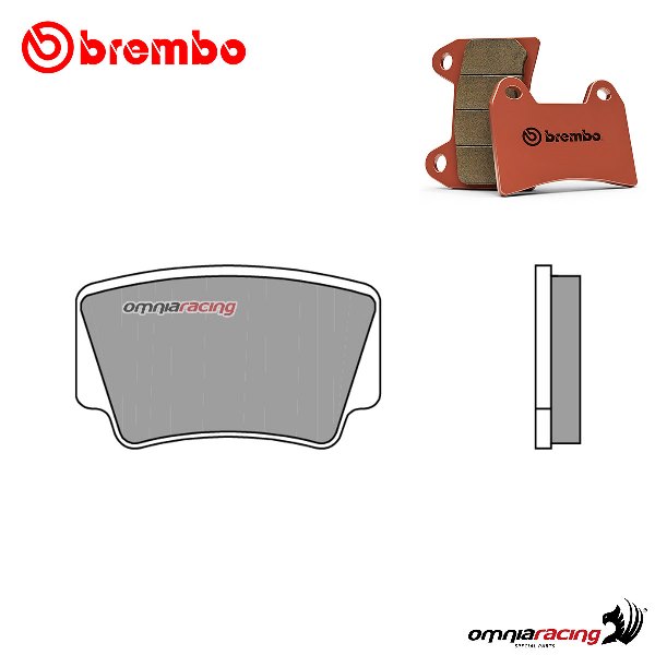 Brembo front brake pads SD sintered for KTM 505SX Quad 2008-2013