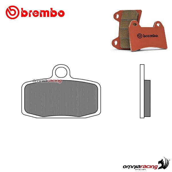 Brembo front brake pads SD sintered for Ohvale GP01 190 2017-2019