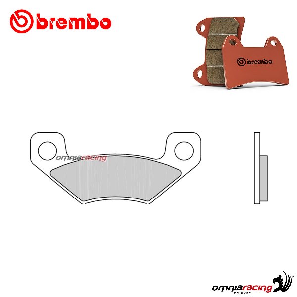 Brembo front brake pads SD sintered for Bombardier-Can Am DS450 2008-2015