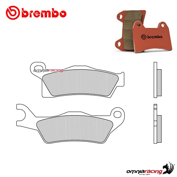 Brembo front brake pads SD sintered for Bombardier-Can Am Outlander 1000 2012-2014