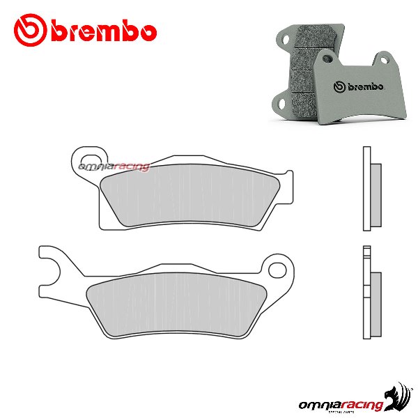 Brembo front brake pads SX sintered for Bombardier-Can Am R XXC Renegade 800 2012-2014