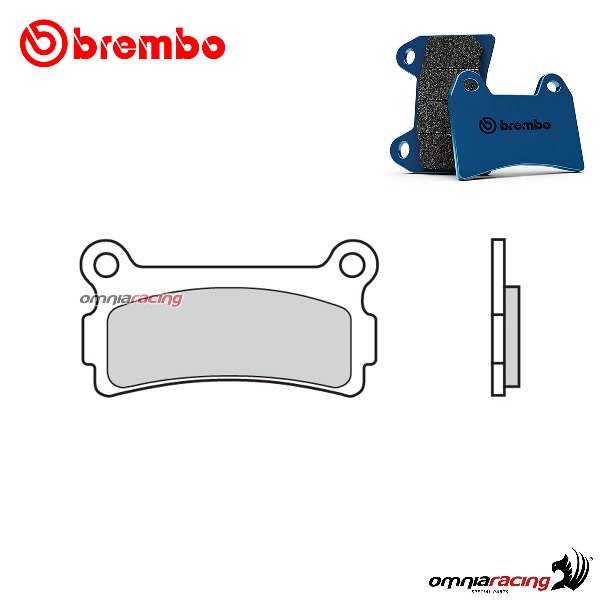 Pastiglie freno posteriori Brembo CC Road Carbon Ceramica per Beta TR34 260 1989-1992