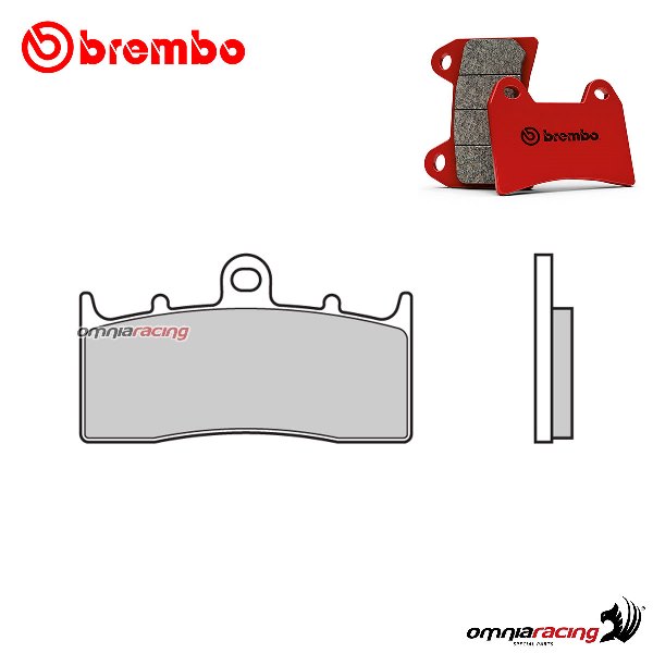 Pastiglie freno anteriori Brembo SA sinterizzate per BMW K1600 Bagger 2017-2019