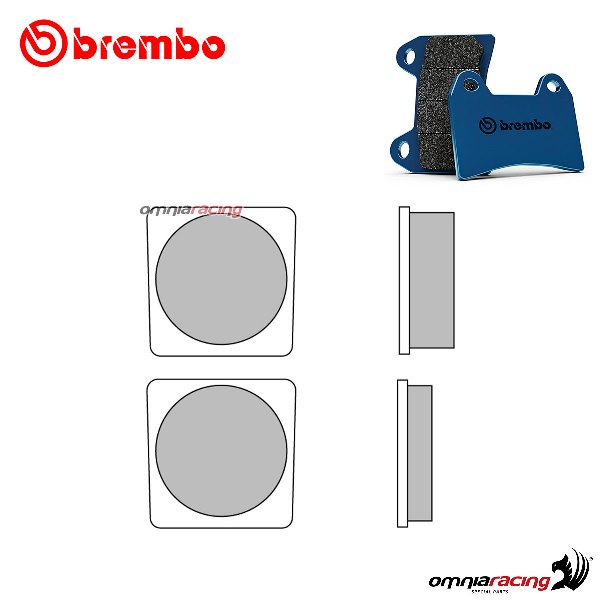 Brembo front brake pads CC Road Carbon Ceramic for Kawasaki KH90 1978