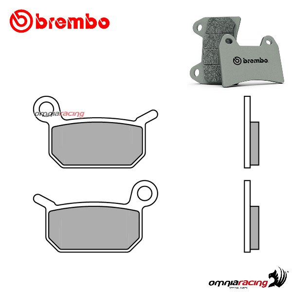 Pastiglie freno anteriori Brembo SX sinterizzata per KTM SX-E5 2019