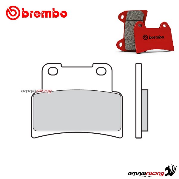 Pastiglie freno anteriori Brembo SA sinterizzate per Yamaha YZF R125 ABS 2019