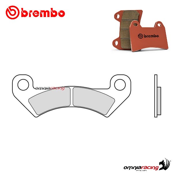 Brembo front brake pads SD sintered for Arctic Cat Wildcat 1000 4X 2016-2018
