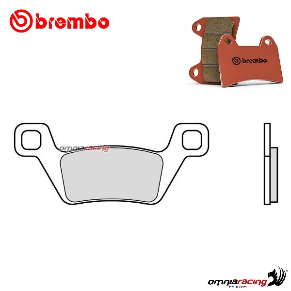 Pastiglie freno anteriori Brembo SD sinterizzata per Kymco MXU500I DX 2012-2013