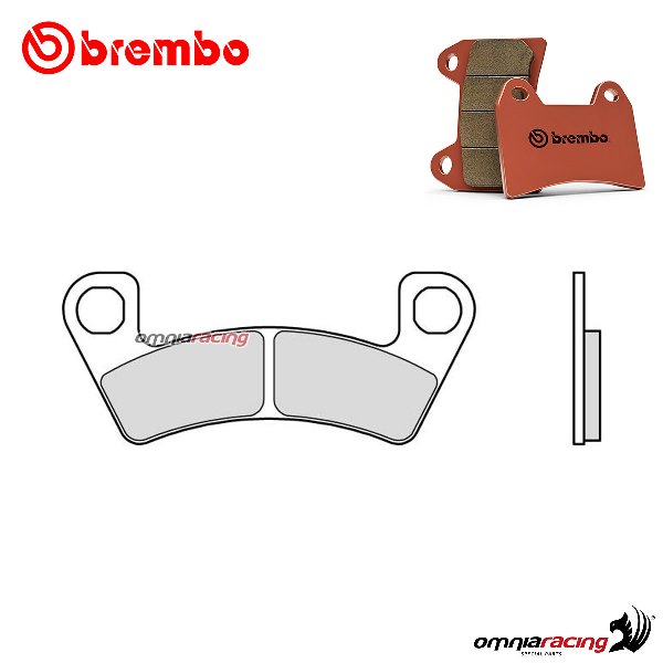 Brembo front brake pads SD sintered for Arctic Cat Wildcat 700 Sport 2015-2018