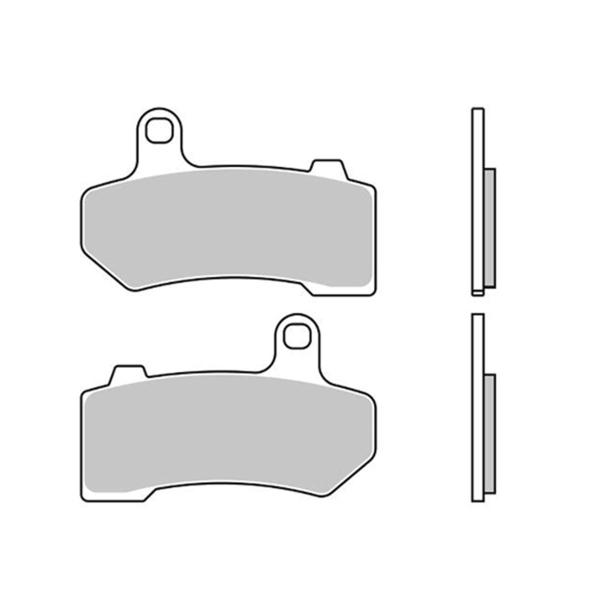 Pastiglie freno posteriori Brembo SP sinterizzate Harley Davidson VRSCA 1130 V-ROD 2005-2010