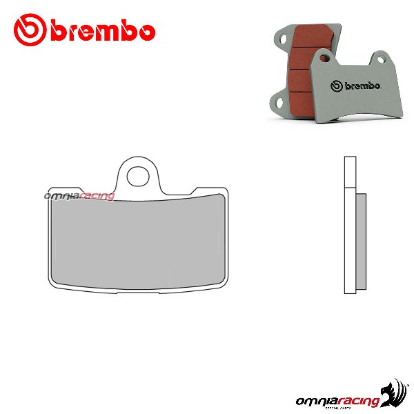 Brembo front brake pads SC sintered for Buell 1125R 2008>2010