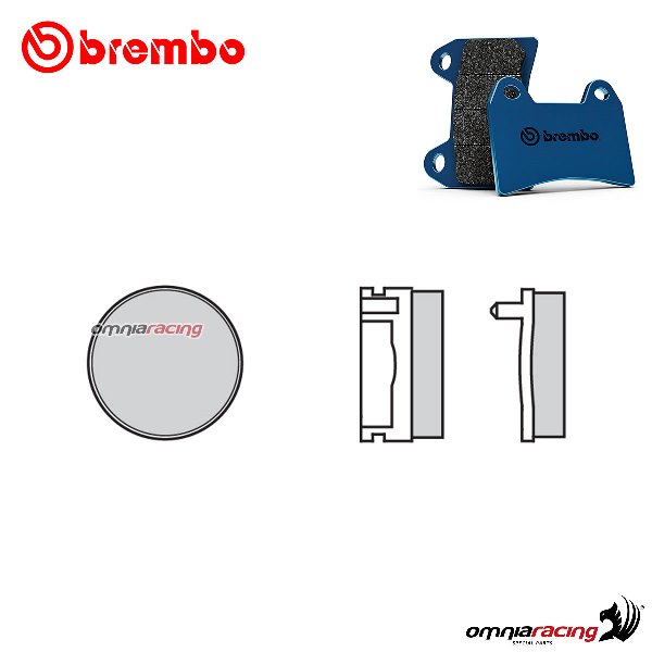Brembo front brake pads CC Road Carbon Ceramic for Honda 125 1975