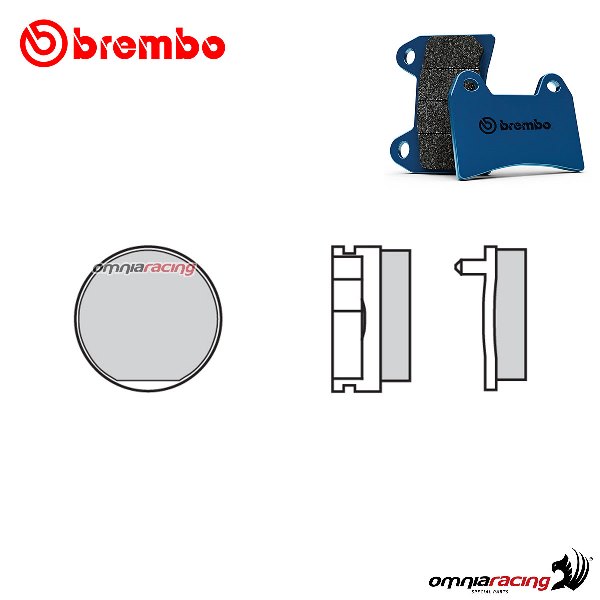 Brembo front brake pads CC Road Carbon Ceramic for Honda CB100N 1978-1980