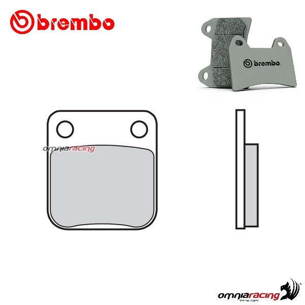 Brembo rear brake pads SX sintered for Kawasaki KLX230 2020-