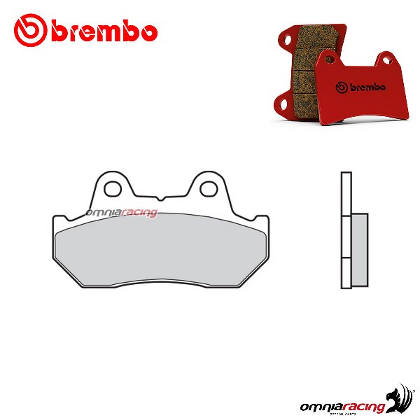 Brembo rear brake pads SP sintered for Honda CBR600F 1987-1990