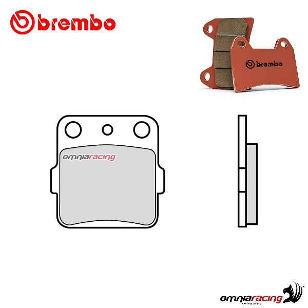 Brembo front brake pads SD sintered for Honda ATC200X 1983