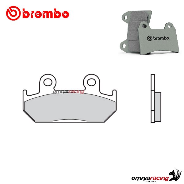 Brembo front brake pads SR sintered for Honda CBR600F 1987-1990