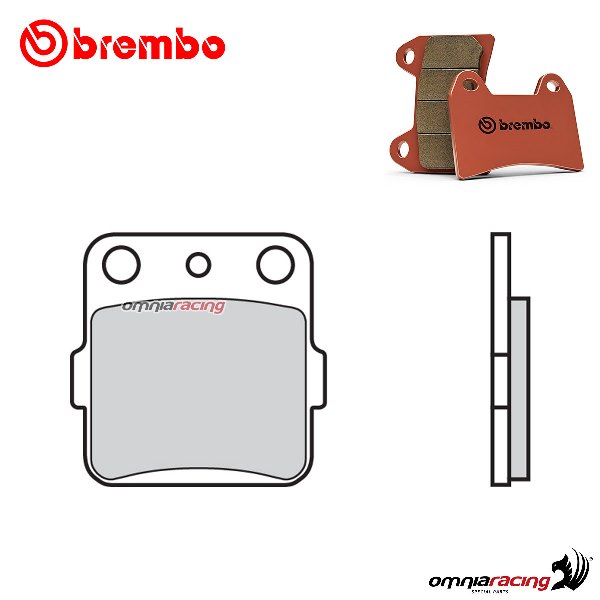 Brembo front brake pads SD sintered for Yamaha YZ85LW 2002-2019