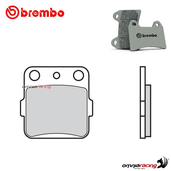 Brembo rear brake pads SX sintered for Yamaha YZ85LW 2002-2019