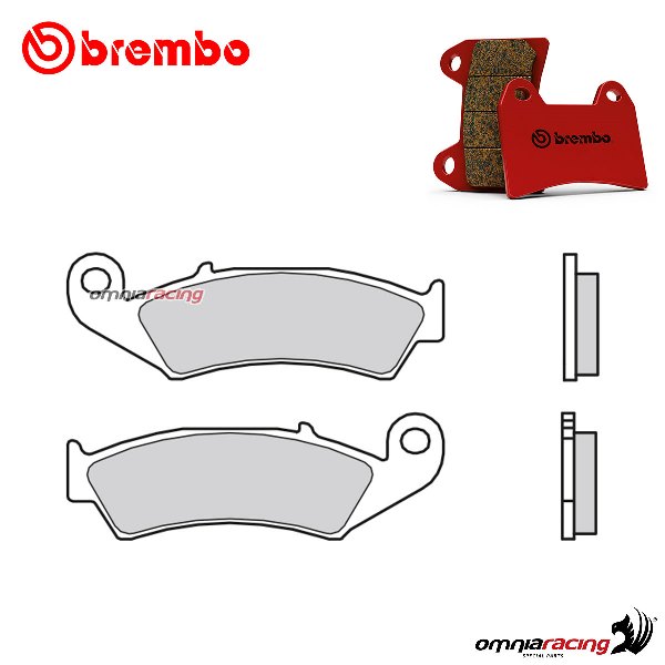 Brembo rear brake pads SP sintered for Honda VTR400R 1990