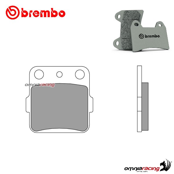 Brembo rear brake pads SX sintered for Kawasaki KX85 Big Whells 2001-