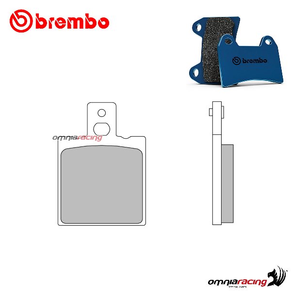 Brembo rear brake pads CC Road Carbon Ceramic for Honda NSR125F 1988-1992