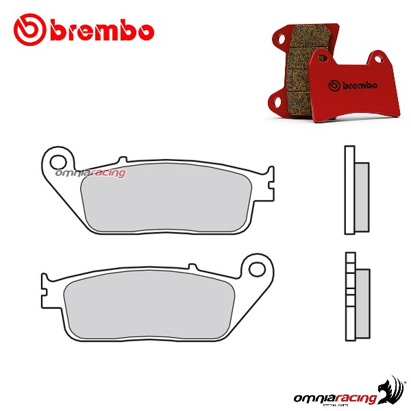 Pastiglie freno posteriori Brembo SP sinterizzate per Yamaha MT01 2005-2006