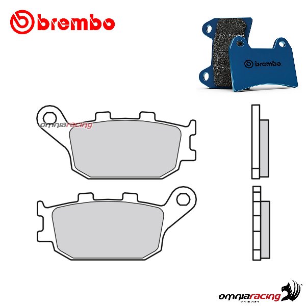 Pastiglie freno posteriori Brembo CC Road Carbon Ceramica per Yamaha MT09 Tracer 900GT ABS 2015-2019