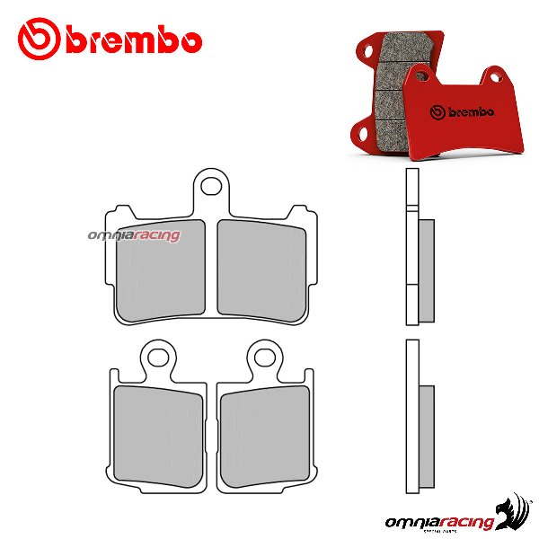 Pastiglie freno anteriori Brembo SA sinterizzate per Honda VFR1200F ABS 2010-2016