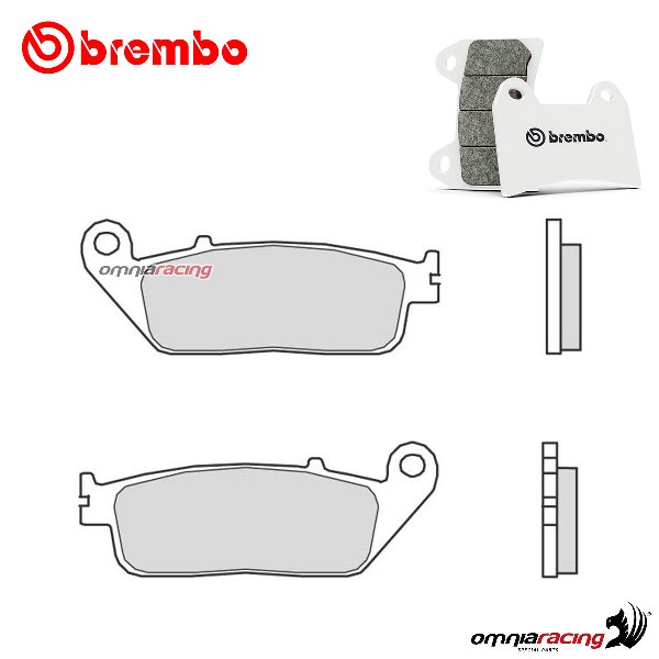 Pastiglie freno anteriori Brembo LA sinterizzate per Honda NC750 Integra DTC S 2014-2019