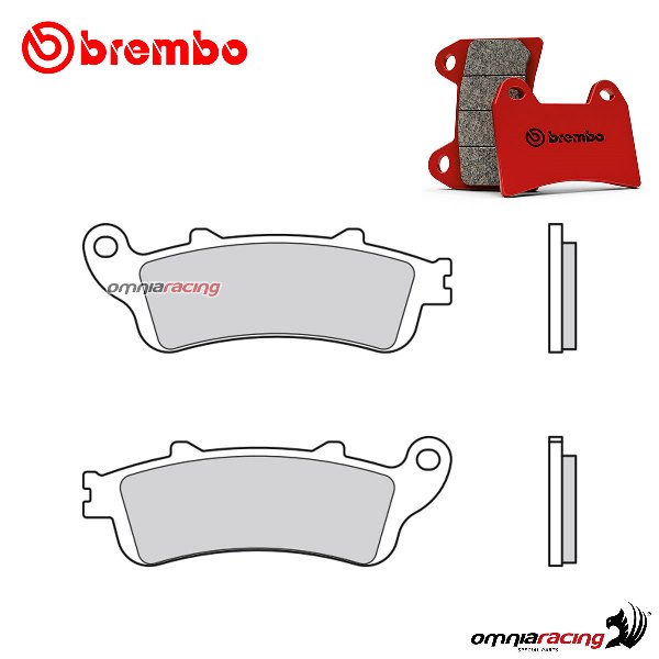 Pastiglie freno anteriori Brembo SA sinterizzate per Kawasaki EN650 Vulcan S /ABS 2015-2019