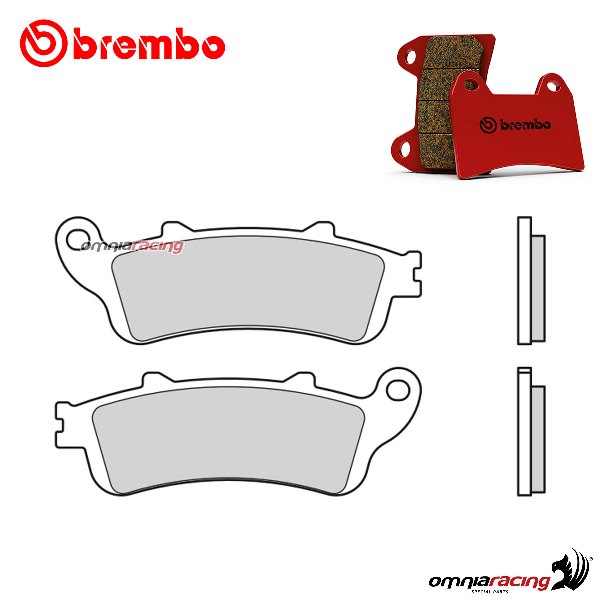 Brembo rear brake pads SP sintered for Honda VFR800 FI 1998-2005