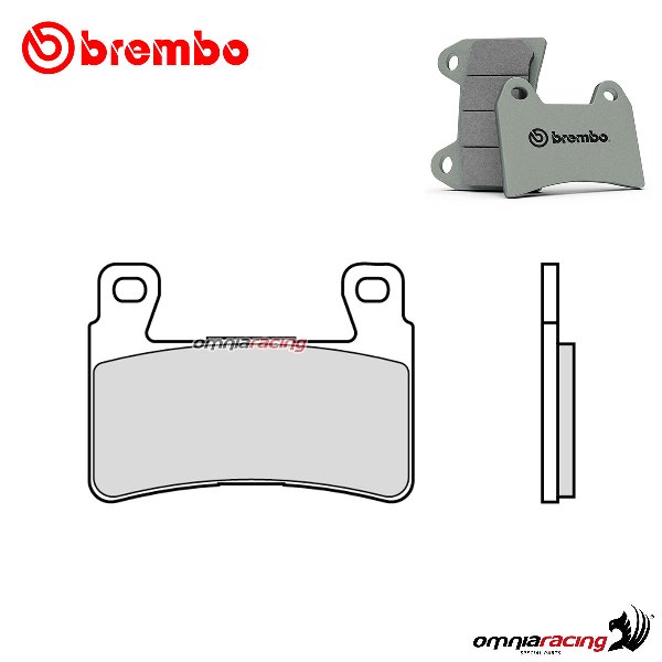 Pastiglie freno anteriori Brembo SR sinterizzate per Honda CBR929RR Fireblade 2000-2001