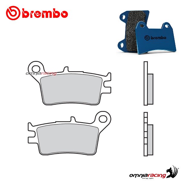 Brembo rear brake pads CC Road Carbon Ceramic for Honda NX250 AX-1 1989-1994