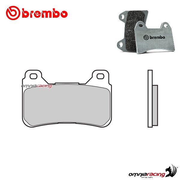 Pastiglie freno anteriori Brembo RC sinterizzate per Honda CBR600RR 2005-2006