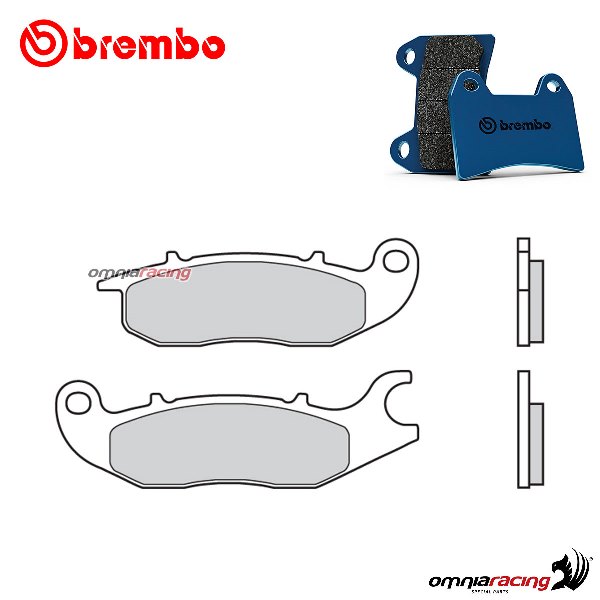 Pastiglie freno anteriori Brembo CC Road Carbon Ceramica per Honda MSX125 Grom /ABS 2014-2019