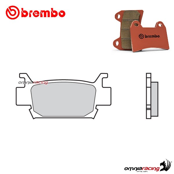 Brembo front brake pads SD sintered for Honda TRX700XX 2008-2012